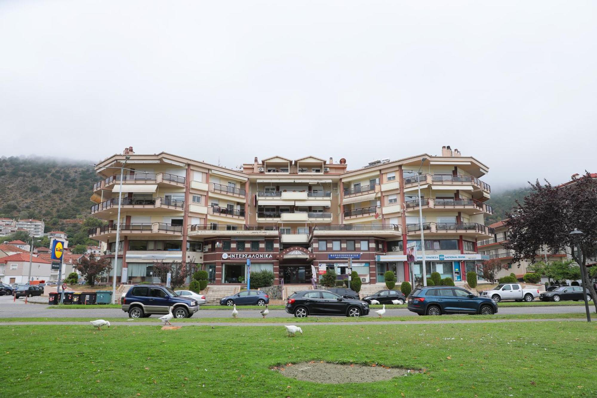 Swan Lake Front Apartment Kastoria Buitenkant foto